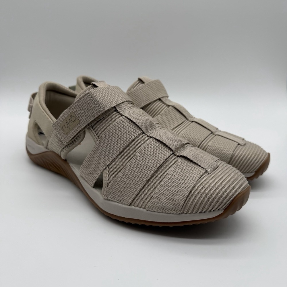 Ryka Beige Strappy Casual Sandals